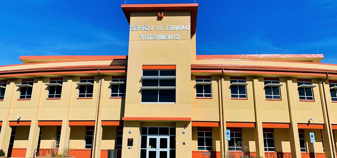 Exterior Image of the Dr. Daniel Lopez Chemistry Building